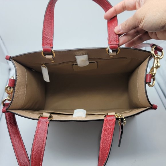 Coach Lunar New Year Dempsey Carryall in Signature Canvas with Rabbit Carriage - Picture 6 of 8